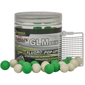 Starbaits Boilies Pop Up Fluo GLMarine 80g