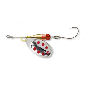 Cormoran rotačná blyskáč Bullet 2 silver red dotled 4g s jednoháčikom