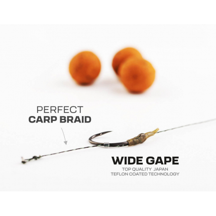 Zfish Náväzec Wide Gape Carp Rig 20 cm
