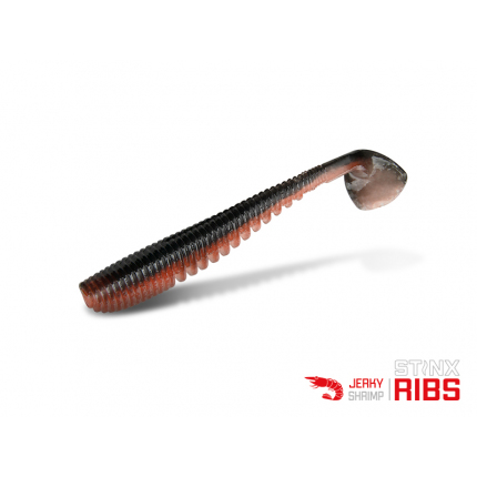 Umelá nástraha Delphin B! StinxRIBS Shrimp / 50ks