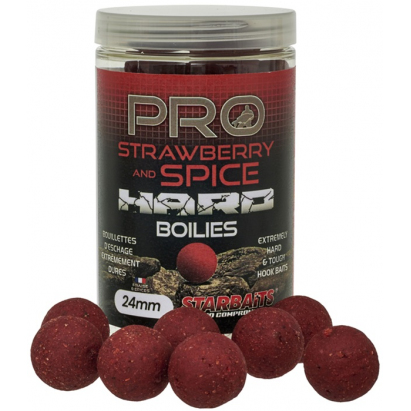 Starbaits Hard Boilies Pro Strawberry Spice 200 g 