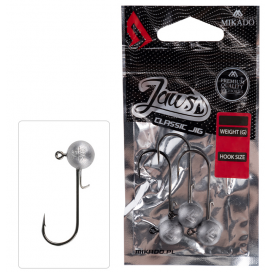 Mikado jigové hlavičky jaws classic 17.5g2/0 bn 3 ks