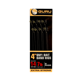 Guru Tackle Náväzec Bait Bands QM1 Ready Rig 0,19mm Veľkosť 14
