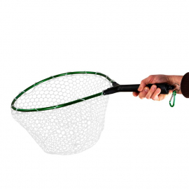 Snowbee Podberák s gumovou sieťkou a magnetom Rubber Mesh Hand Trout Net - Medium
