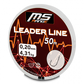 MS Range Šnúrka Leader Line 50m 0,18mm
