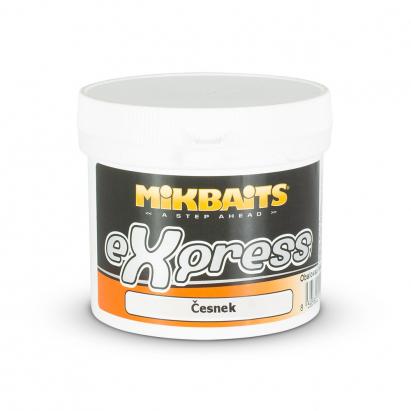 Mikbaits eXpress cesto 200g - Cesnak Mikbaits eXpress cesto 200g - Cesnak