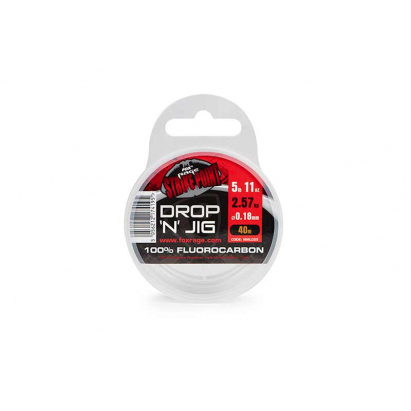 Fox Rage Strike Point Drop N Jig Fluorocarbon Line Fox Rage Strike Point Drop N Jig Fluorocarbon Line