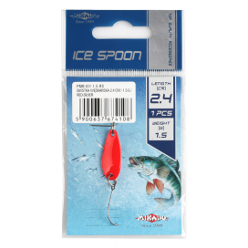 Mikado trblietka mini spoon 2.4cm/1.5g červená strieborná 1 ks Mikado trblietka mini spoon 2.4cm/1.5g červená strieborná 1 ks