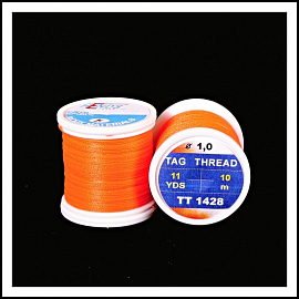 Hends Tag Thread Fluo oranžová ohnivo
