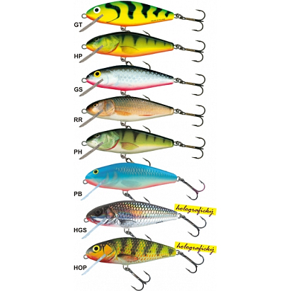 Salmo rybárske woblery PERCH PH8DR 354 393 - Salmo rybárske woblery perch PH8DR