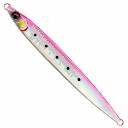 Savage Gear Pilker Sardine Slider Fast Sink UV Ružová Glow 13cm 60g