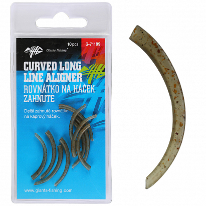 Giants fishing Rovnátko na háček Curved Long Line Aligner 10ks Giants fishing Rovnátko na háček Curved Long Line Aligner 10ks