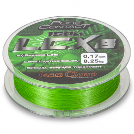Iron Claw šnúra LCX8 150m 0,26mm zelená Iron Claw šnúra LCX8 150m 0,26mm zelená