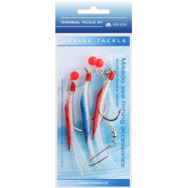 Mikado morský návazec hair tube rig háčik 3x6/0 1 ks