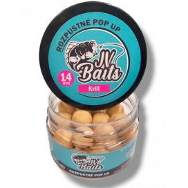 JV Baits rozpustné pop up krill 100ml 14mm