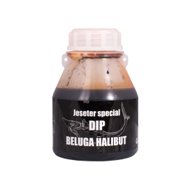 LK Baits Jeseter Special Dip Beluga Halibut 200ml