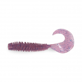 Haibo gumové nástrahy EASOO Grubs 5cm 22ks - Crystal Purple