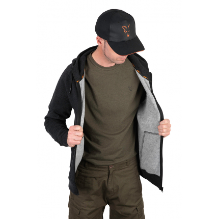 Fox Mikina Collection Lightweight Hoody Black & Orange