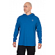 Blue Hooded T Large