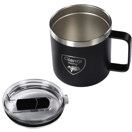 Giants fishing Nerezový thermo hrnček Black Stainless 400ml