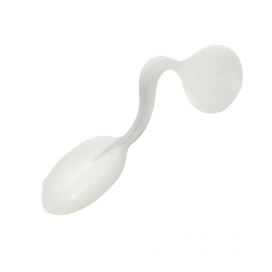 Revol Baits nástraha Pollywog 37mm príchuť syr-cesnak, farba biela 10ks