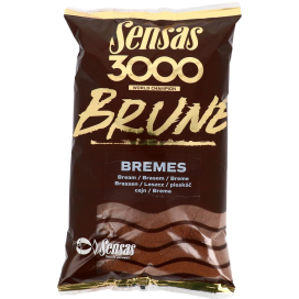 Sensas Kŕmenie 3000 Brune Bremes 1kg Sensas Kŕmenie 3000 Brune Bremes 1kg