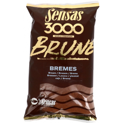 Sensas Kŕmenie 3000 Brune Bremes 1kg Sensas Kŕmenie 3000 Brune Bremes 1kg