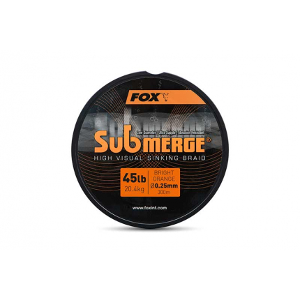 Fox Submerge Orange Sinking Braid