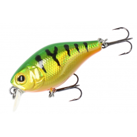 Mikado wobler fishunter bold head 4cm/firetiger plávajúci 1 ks