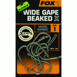 Fox Háčik Edges Wide Gape Beaked X 10ks