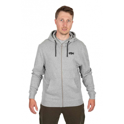 Spomb Grey Zipped Hoody