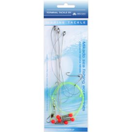 Mikado morský náväzec steel boom rig háčik 8 1 ks