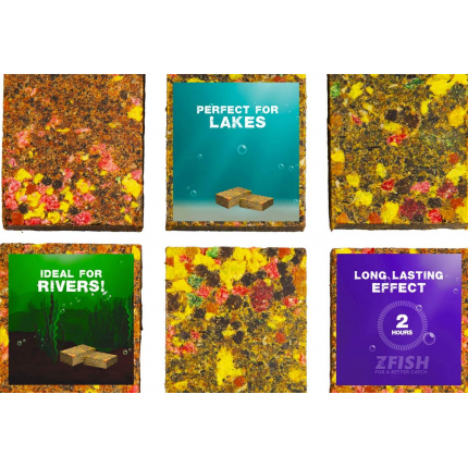 Zfish Zakrmovacie Brikety Carp & Feeder Briquettes 220 g