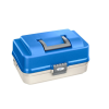 Plastica Panaro rybársky kufrík 149/3-poschodový bielo-modrý