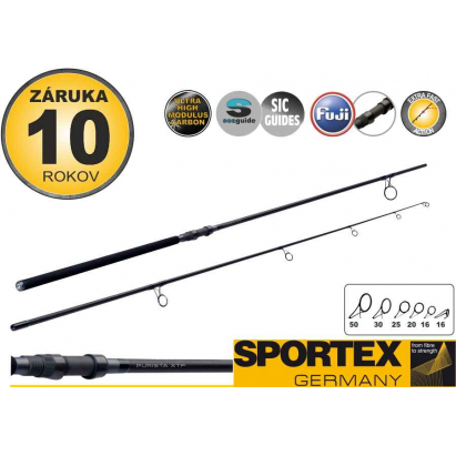 Kaprové prúty SPORTEX Purista XTF Carp 2-diel 366cm / 3,25lbs Kaprové prúty SPORTEX Purista XTF Carp 2-diel 366cm / 3,25lbs