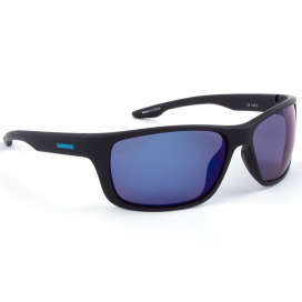 Shimano Polarizačné Okuliare Eyewear Matte Black & Blue Mirror