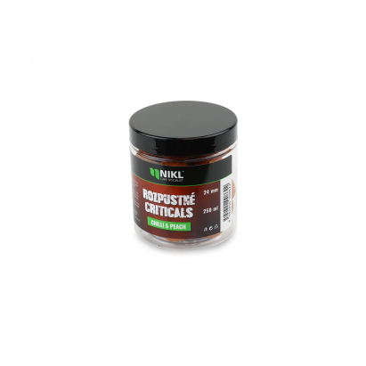 Nikl Rozpustné Criticals Boilie Chilli & Peach 250 ml
