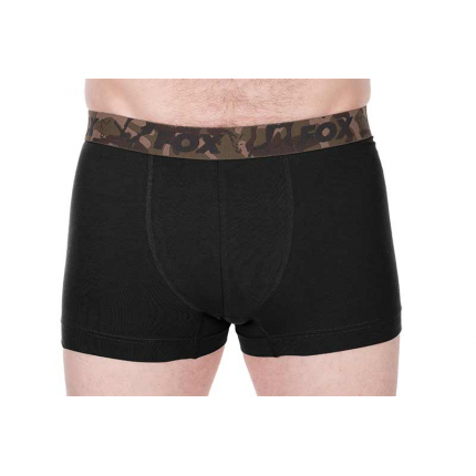 Fox Boxer Shorts - Khaki/Čierna