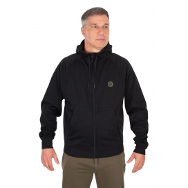 Fox Collection Zipped Hoody - Black