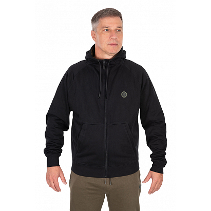 Fox Collection Zipped Hoody - Black Fox Collection Zipped Hoody - Black