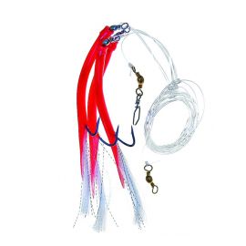 Ice Fish trubičky náväzec A červená 8/0 160cm 2ks