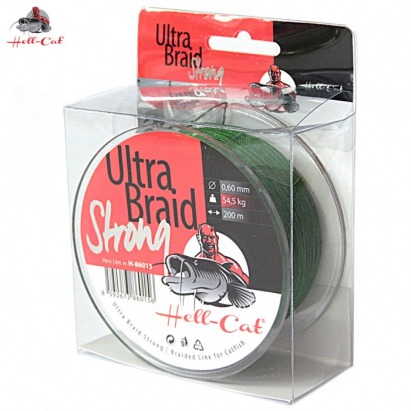 Hell-Cat Ultra Braid Strong 0,60mm, 54,50kg, 200m Hell-Cat Ultra Braid Strong 0,60mm, 54,50kg, 200m