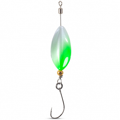 Iron Trout plandavka Swirly leaf lure 3g WG Iron Trout plandavka Swirly leaf lure 3g WG
