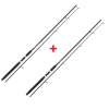 NGT Prut Carp Stalker Rod 8ft / 2pc black 1 + 1 ZADARMO!