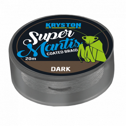 Kryston poťahované šnúrky - Super Mantis Dark 35lb 20m Kryston poťahované šnúrky - Super Mantis Dark 35lb 20m