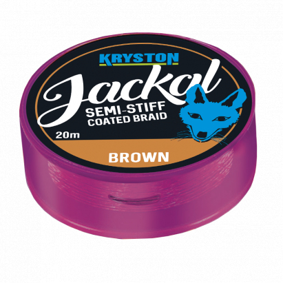 Kryston filmom obalené šnúrky - Jackal Gravel Brown 20lb 20m Kryston filmom obalené šnúrky - Jackal Gravel Brown 20lb 20m