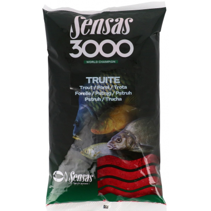 Sensas 3000 Truites pstruhové krmení 800g Sensas 3000 Truites pstruhové krmení 800g