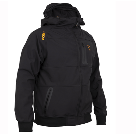 Fox mikina collection orange & black shell hoodie