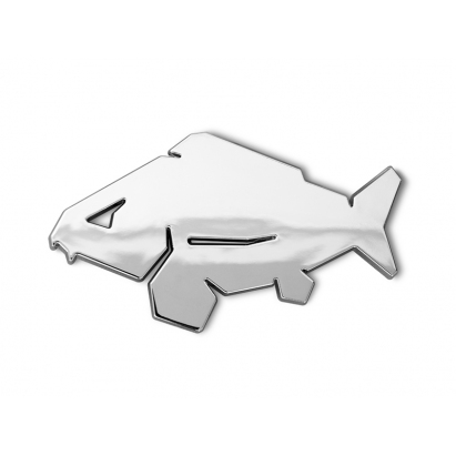 3D nálepka Delphin CARP chróm 3D nálepka Delphin CARP chróm