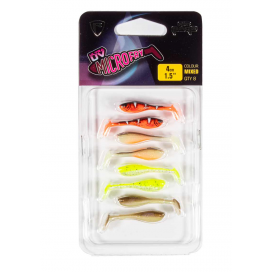 Fox Rage Micro Fry Mixed Colour Lure Pack